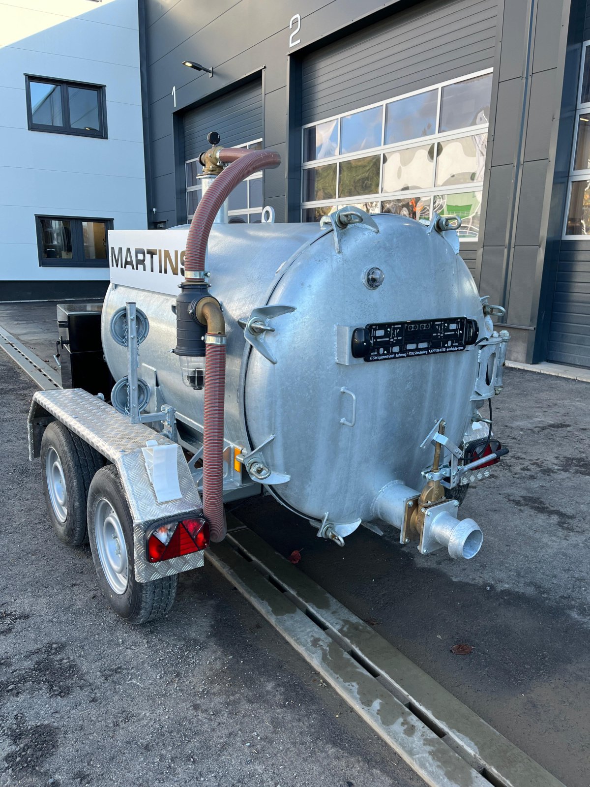 Vakuumfass a típus AT- Site Equipment Saugfass 3m³, Neumaschine ekkor: Schmallenberg (Kép 3)