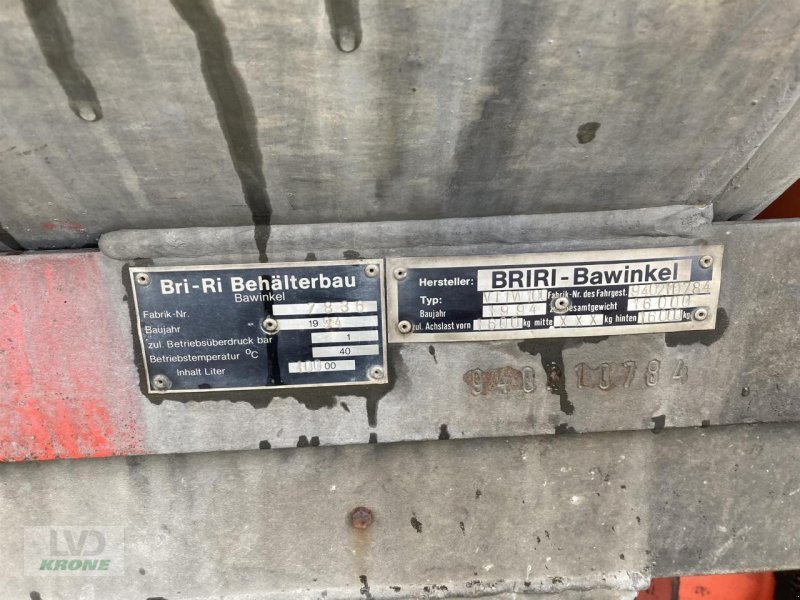 Vakuumfass a típus Briri VTTW 100, Gebrauchtmaschine ekkor: Spelle (Kép 8)