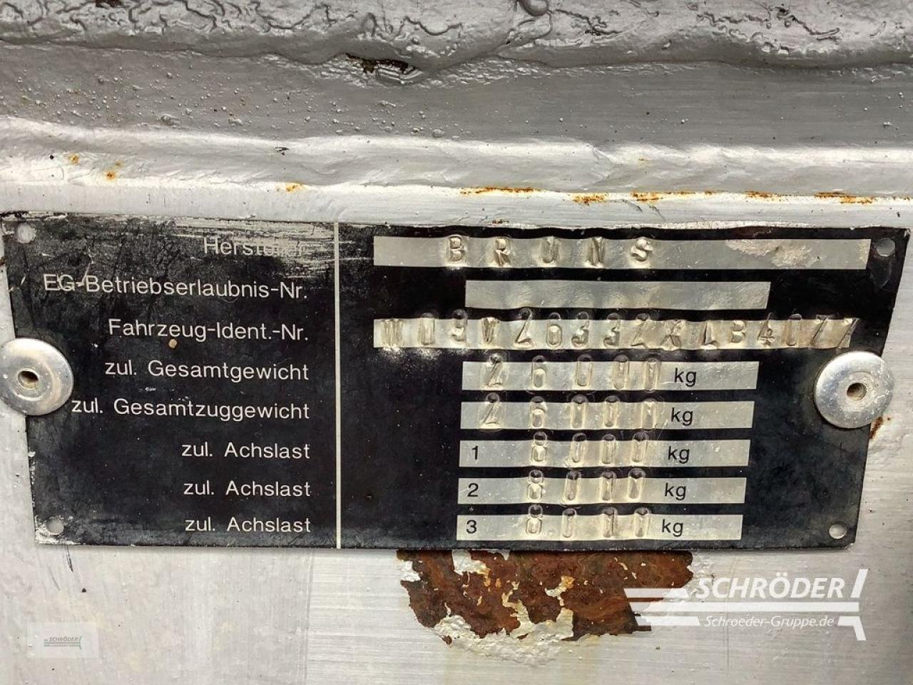 Vakuumfass typu Bruns 26000 L, Gebrauchtmaschine v Lastrup (Obrázek 15)