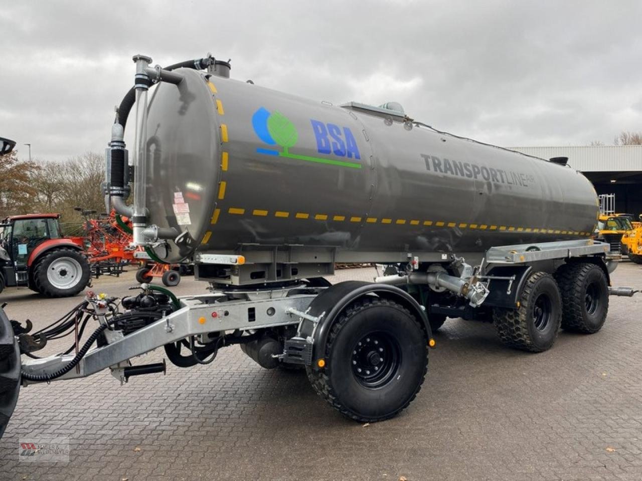 Vakuumfass vrste BSA TRANSPORTTANKWAGEN TTW 260, Neumaschine v Oyten (Slika 1)