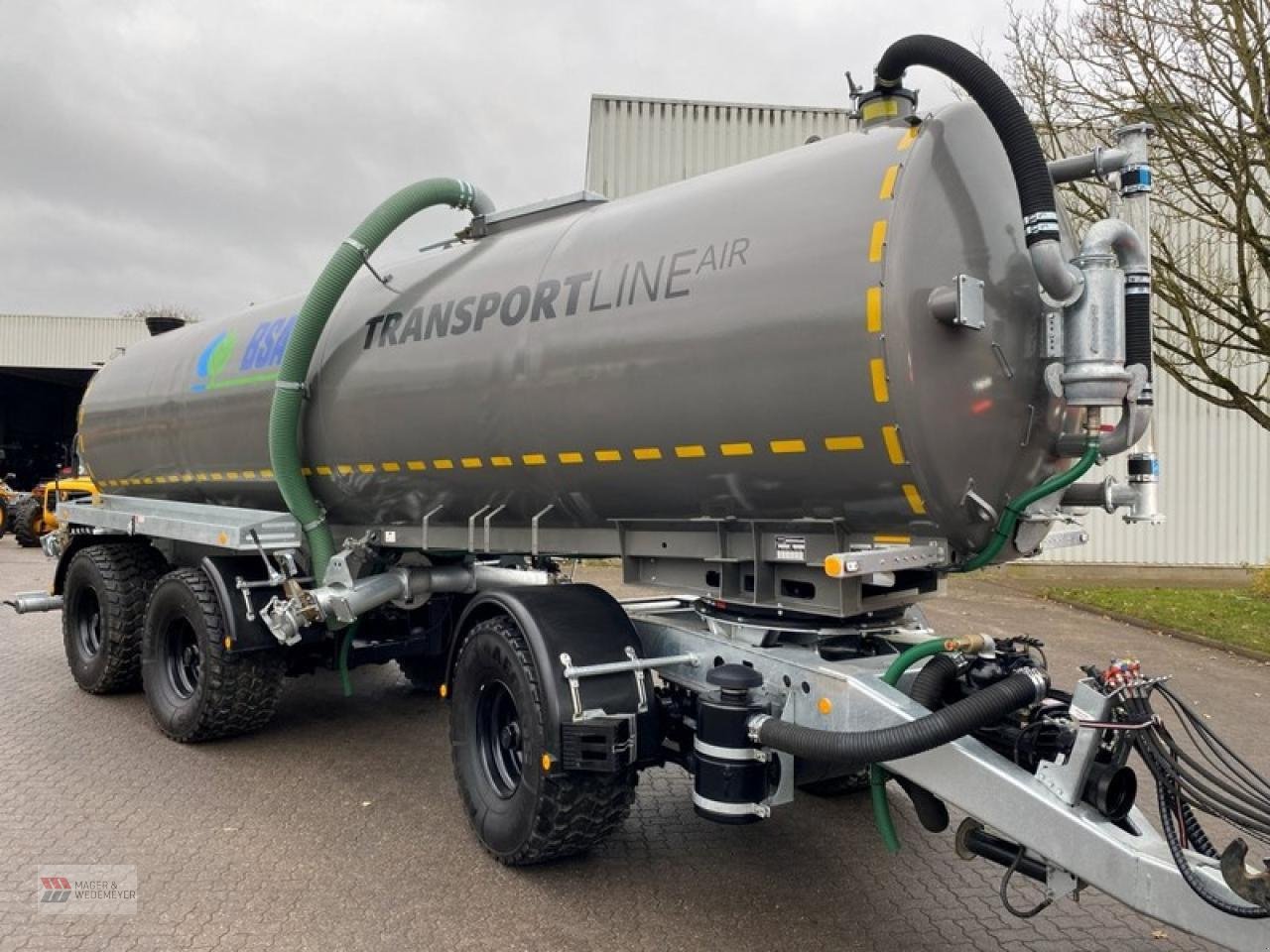 Vakuumfass vrste BSA TRANSPORTTANKWAGEN TTW 260, Neumaschine v Oyten (Slika 3)