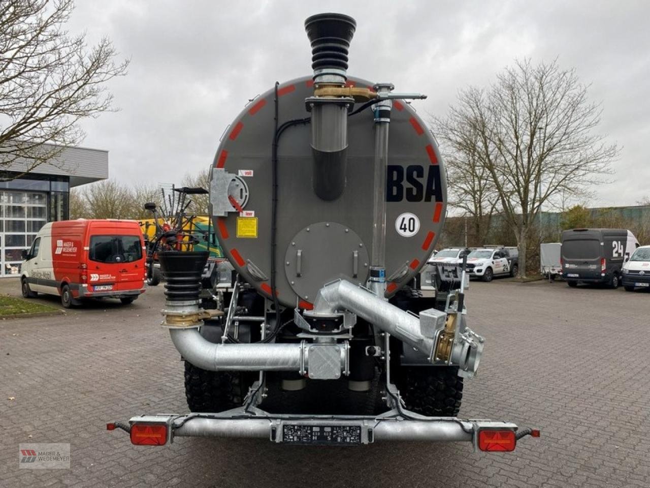 Vakuumfass vrste BSA TRANSPORTTANKWAGEN TTW 260, Neumaschine v Oyten (Slika 6)