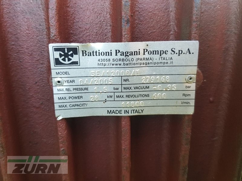 Vakuumfass типа BSA Vakuumfass, Gebrauchtmaschine в Windsbach (Фотография 12)