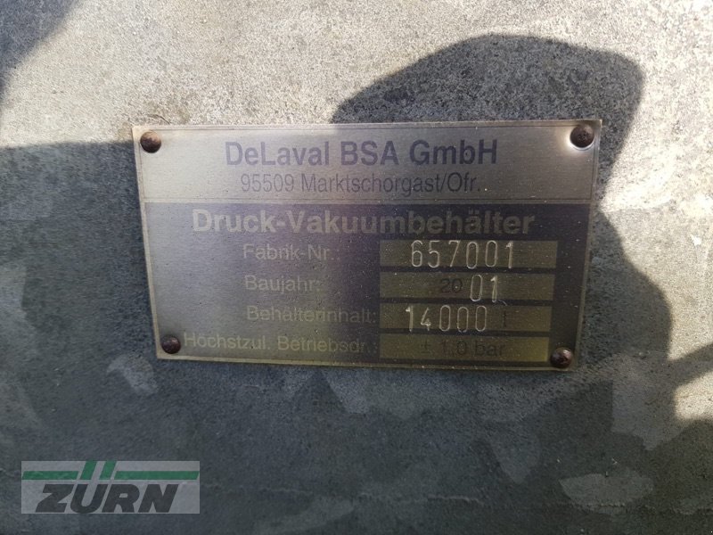 Vakuumfass типа BSA VTW 14T Vakuumfass, Gebrauchtmaschine в Windsbach (Фотография 5)