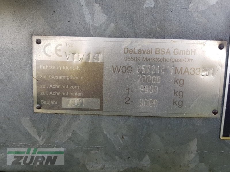 Vakuumfass типа BSA VTW 14T Vakuumfass, Gebrauchtmaschine в Windsbach (Фотография 11)