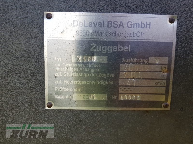 Vakuumfass типа BSA VTW 14T Vakuumfass, Gebrauchtmaschine в Windsbach (Фотография 12)