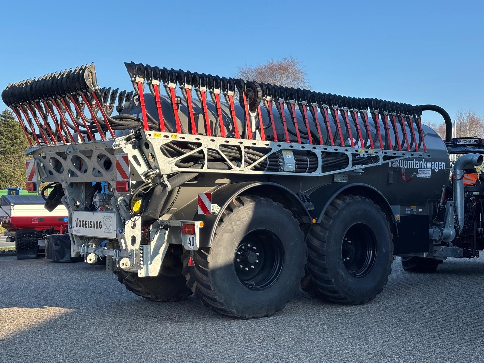 Vakuumfass Türe ait BSA VTW170, Gebrauchtmaschine içinde Esens (resim 2)