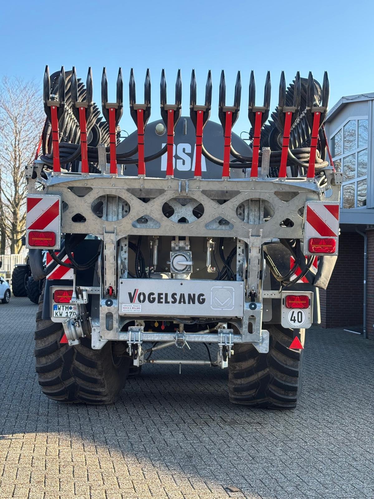 Vakuumfass Türe ait BSA VTW170, Gebrauchtmaschine içinde Esens (resim 5)