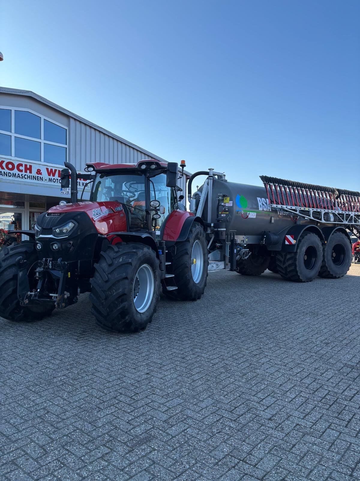 Vakuumfass Türe ait BSA VTW170, Gebrauchtmaschine içinde Esens (resim 6)