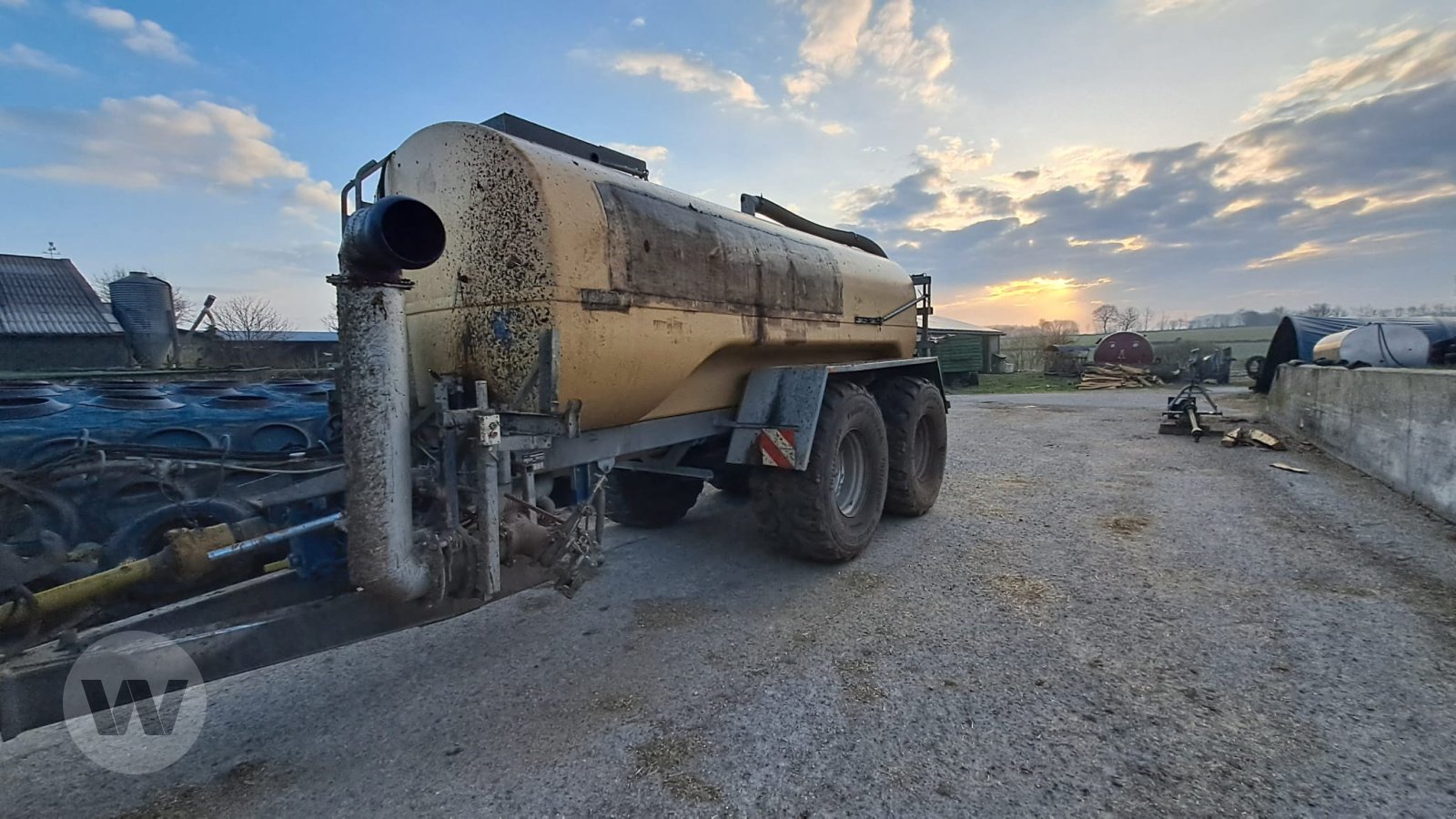 Vakuumfass des Typs Eisele FW 240/185, Gebrauchtmaschine in Husum (Bild 1)