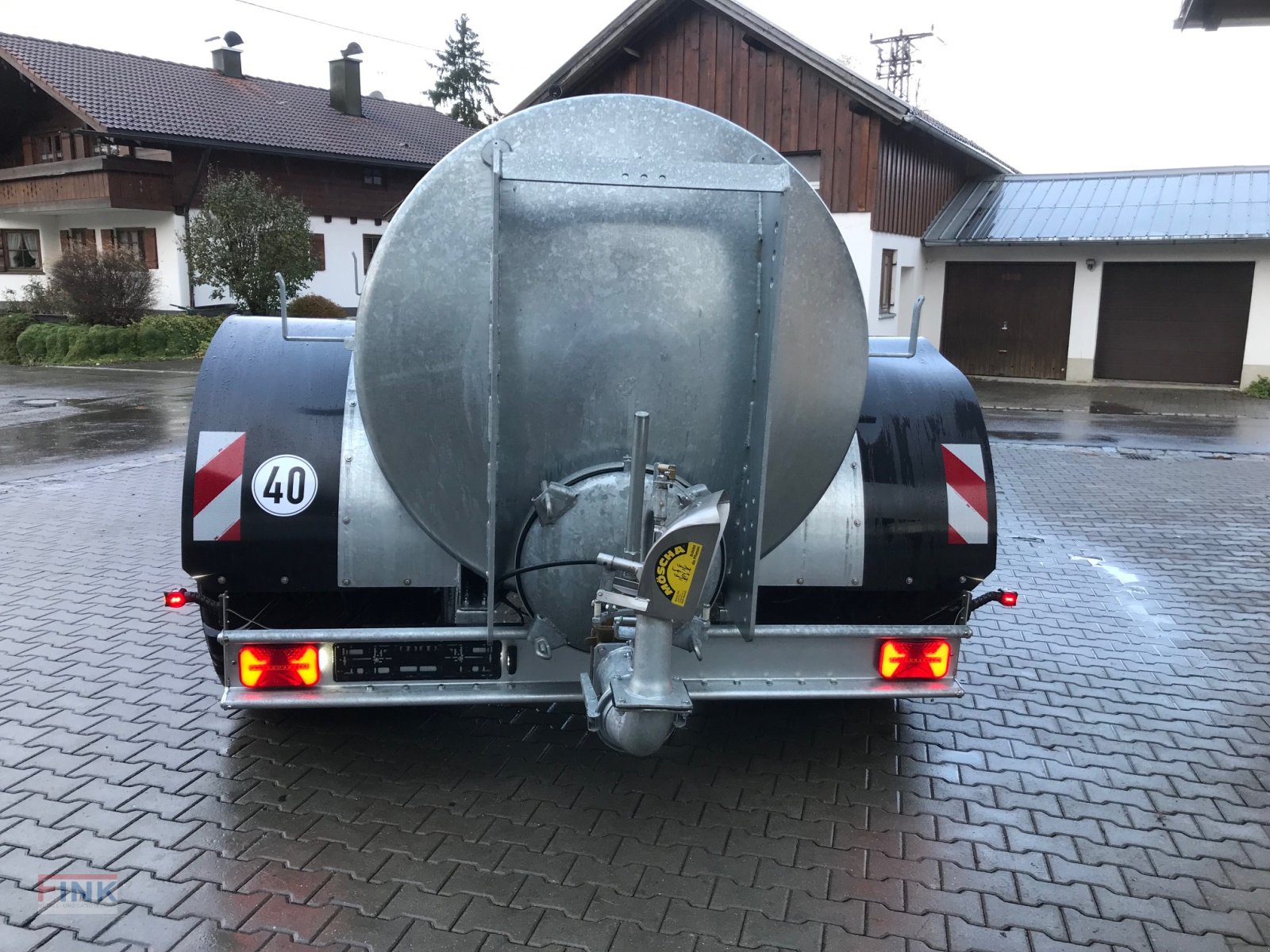 Vakuumfass des Typs FINK Metall- und Landtechnik FV 8000 E, Neumaschine in Burgberg-Häuser (Bild 4)