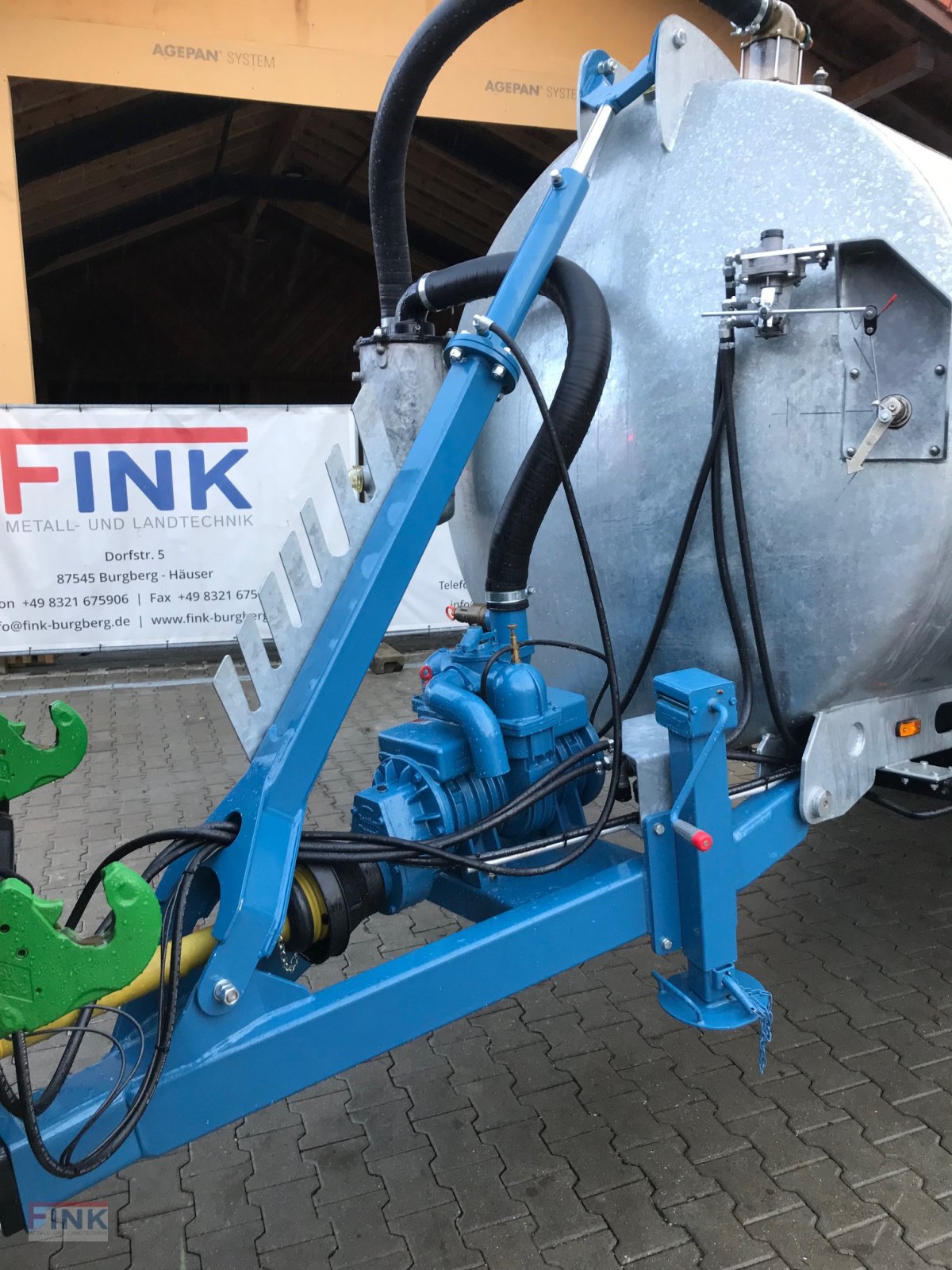 Vakuumfass des Typs FINK Metall- und Landtechnik FV 8000 E, Neumaschine in Burgberg-Häuser (Bild 8)