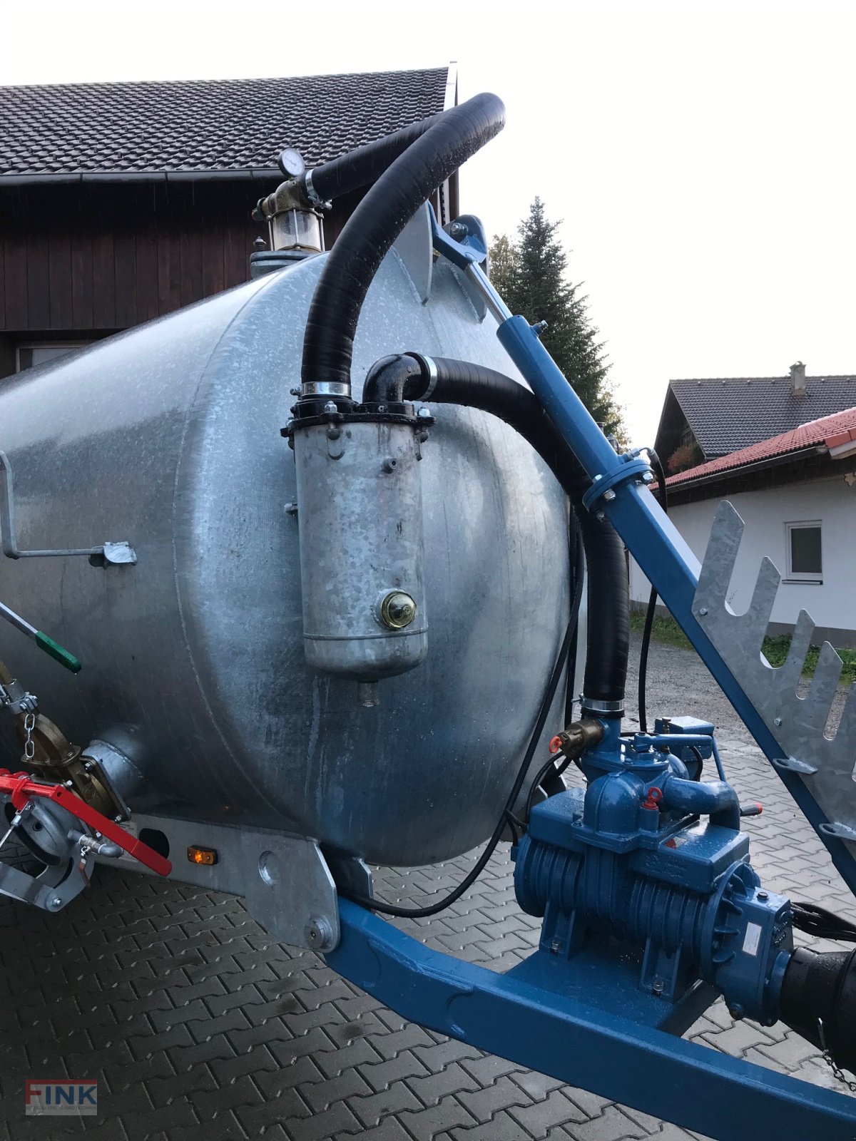 Vakuumfass des Typs FINK Metall- und Landtechnik FV 8000 E, Neumaschine in Burgberg-Häuser (Bild 9)