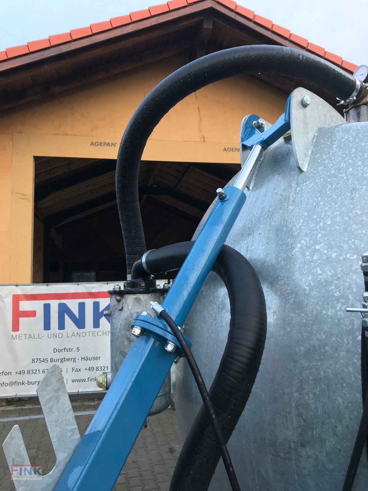 Vakuumfass tip FINK Metall- und Landtechnik FV 8000 E, Neumaschine in Burgberg-Häuser (Poză 16)