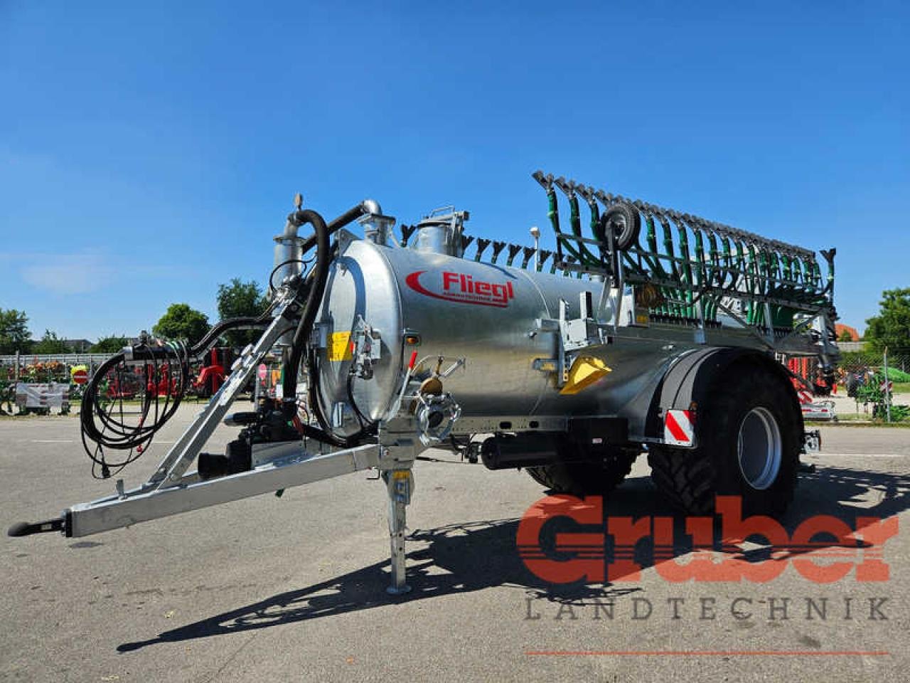 Vakuumfass a típus Fliegl VFW 10600 Jumbo Line Einachs, Neumaschine ekkor: Ampfing (Kép 4)