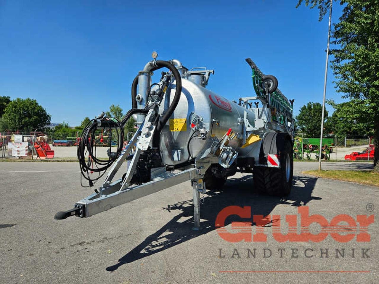 Vakuumfass a típus Fliegl VFW 10600 Jumbo Line Einachs, Neumaschine ekkor: Ampfing (Kép 8)