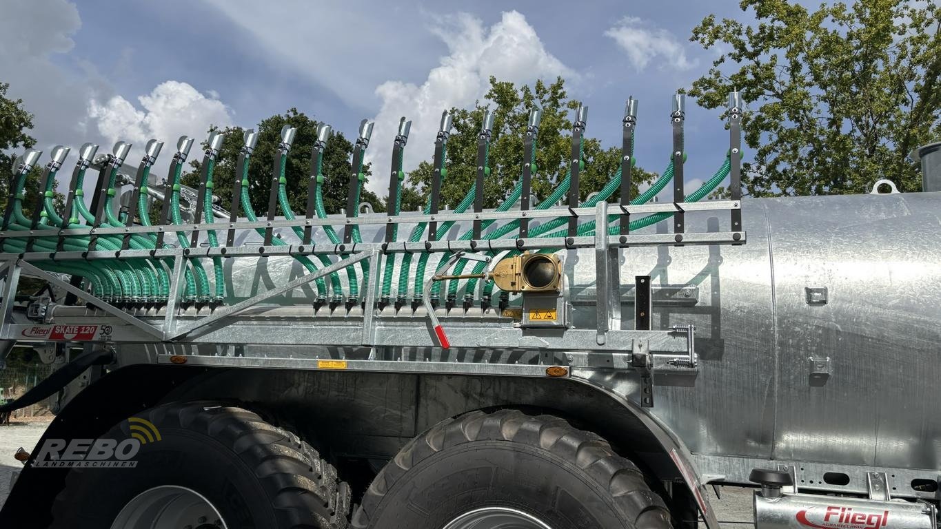 Vakuumfass des Typs Fliegl VFW 14000 Tandem Maxx-Line Plus, Vakuumfasswagen, Neumaschine in Aurich (Bild 20)