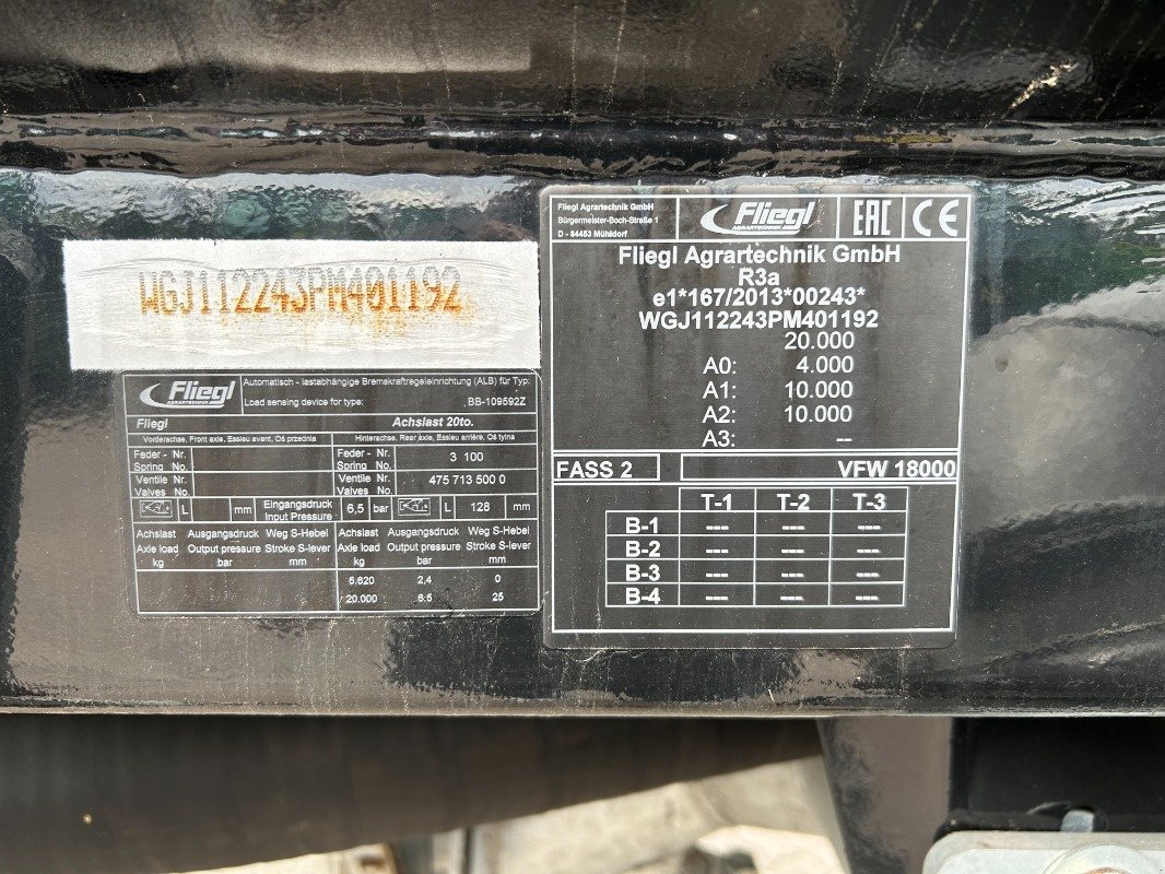 Vakuumfass a típus Fliegl VFW 18000 MAXX LINE PLUS, Gebrauchtmaschine ekkor: Sittensen (Kép 25)