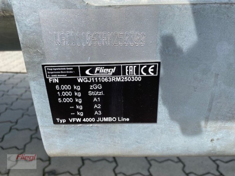 Vakuumfass a típus Fliegl VFW 4000l Jumboline, Neumaschine ekkor: Mühldorf (Kép 8)
