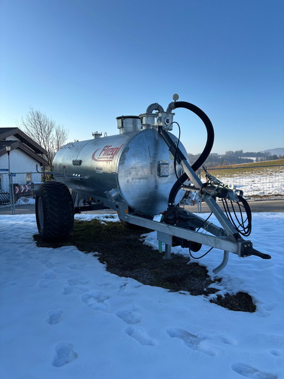 Vakuumfass Türe ait Fliegl VFW 6200, Neumaschine içinde Elixhausen (resim 4)