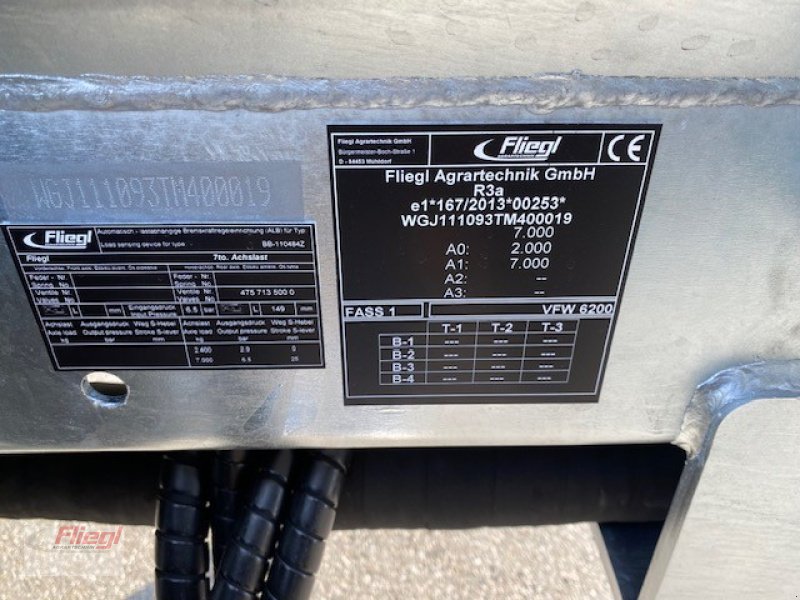 Vakuumfass typu Fliegl VFW 6200l Jumbo Line Einachs, Neumaschine v Mühldorf (Obrázek 12)