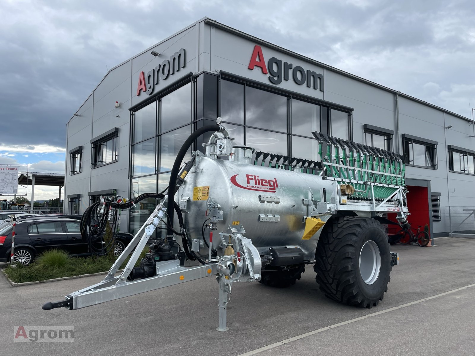 Vakuumfass typu Fliegl VWF 8600 JumboLine + Skate 90, Neumaschine v Meißenheim-Kürzell (Obrázek 1)