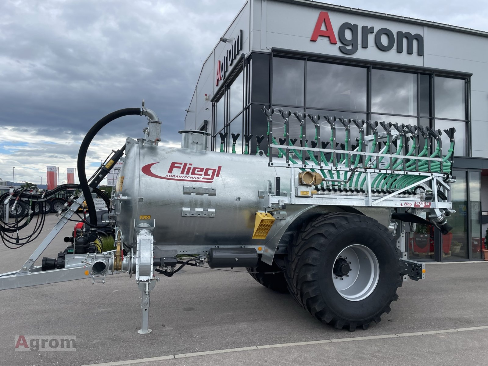 Vakuumfass typu Fliegl VWF 8600 JumboLine + Skate 90, Neumaschine v Meißenheim-Kürzell (Obrázek 2)