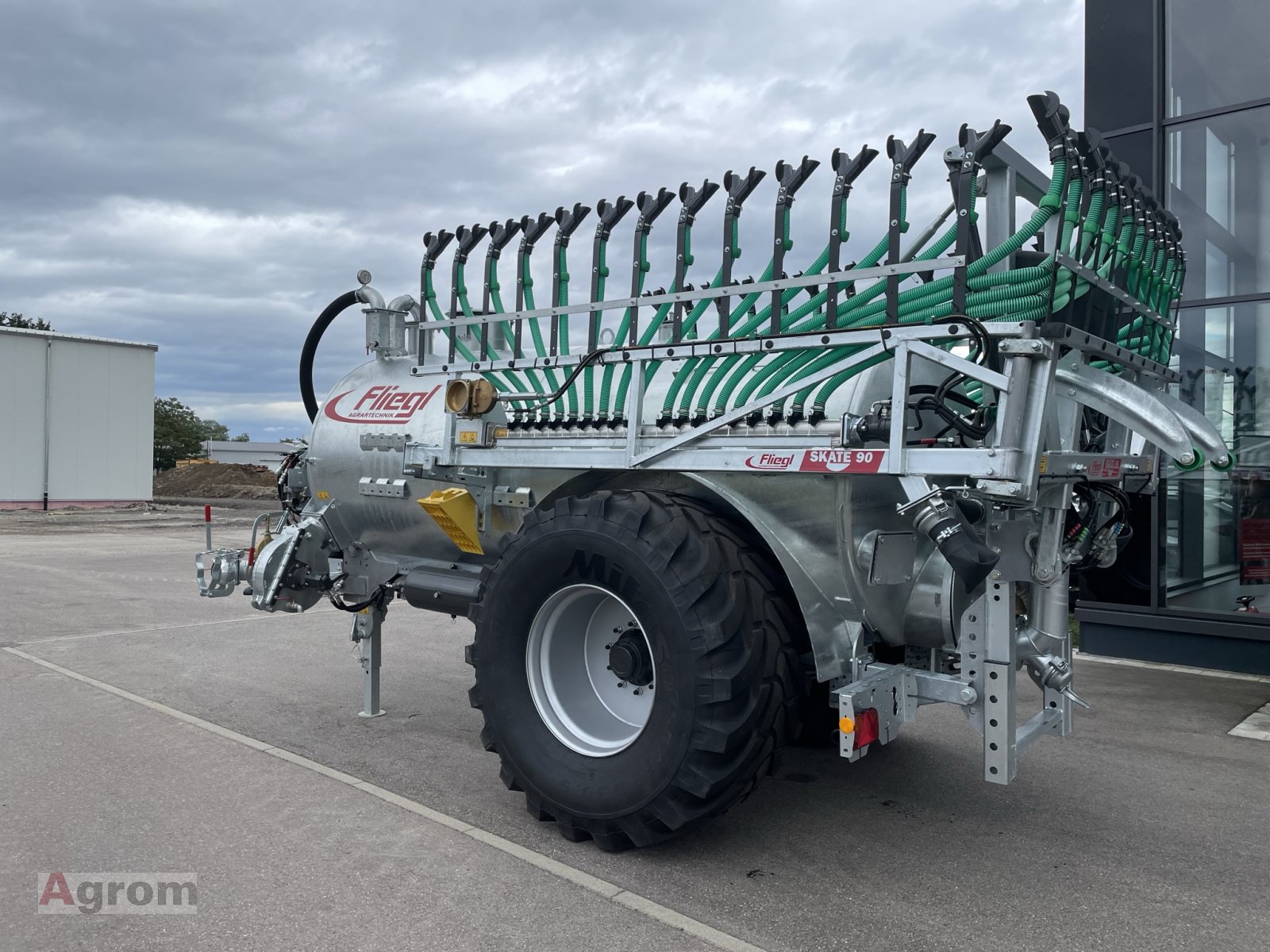 Vakuumfass typu Fliegl VWF 8600 JumboLine + Skate 90, Neumaschine v Meißenheim-Kürzell (Obrázek 3)