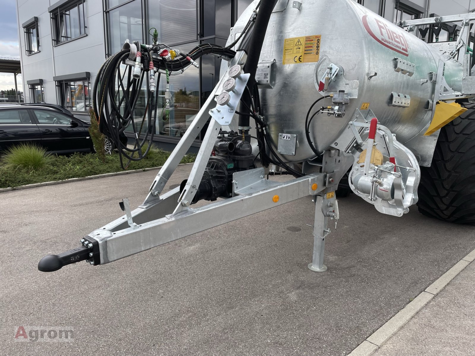 Vakuumfass typu Fliegl VWF 8600 JumboLine + Skate 90, Neumaschine v Meißenheim-Kürzell (Obrázek 8)