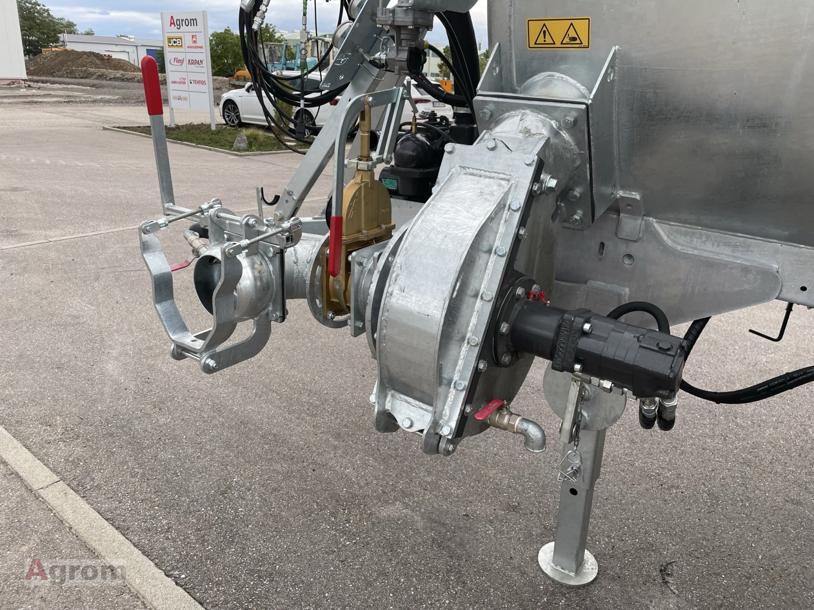 Vakuumfass typu Fliegl VWF 8600 JumboLine + Skate 90, Neumaschine v Meißenheim-Kürzell (Obrázek 9)