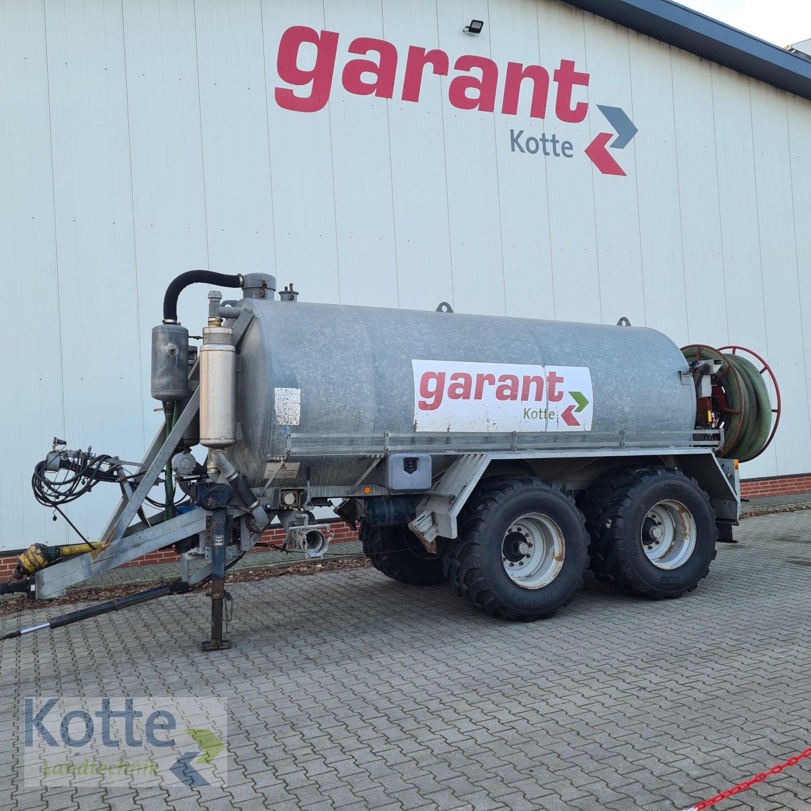 Vakuumfass des Typs Garant Kotte VT 14000, Gebrauchtmaschine in Rieste (Bild 1)