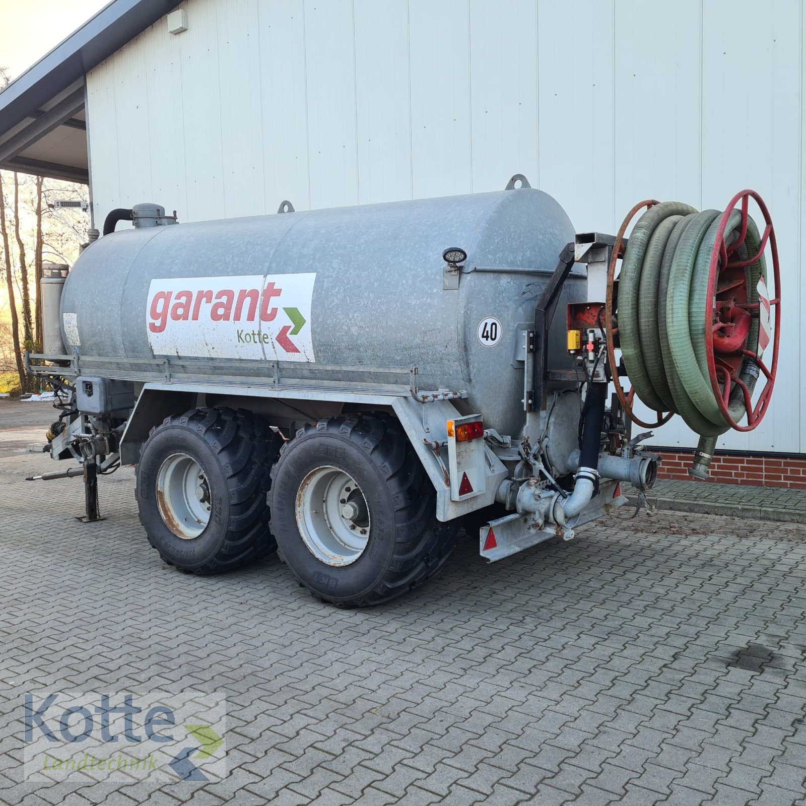 Vakuumfass des Typs Garant Kotte VT 14000, Gebrauchtmaschine in Rieste (Bild 3)