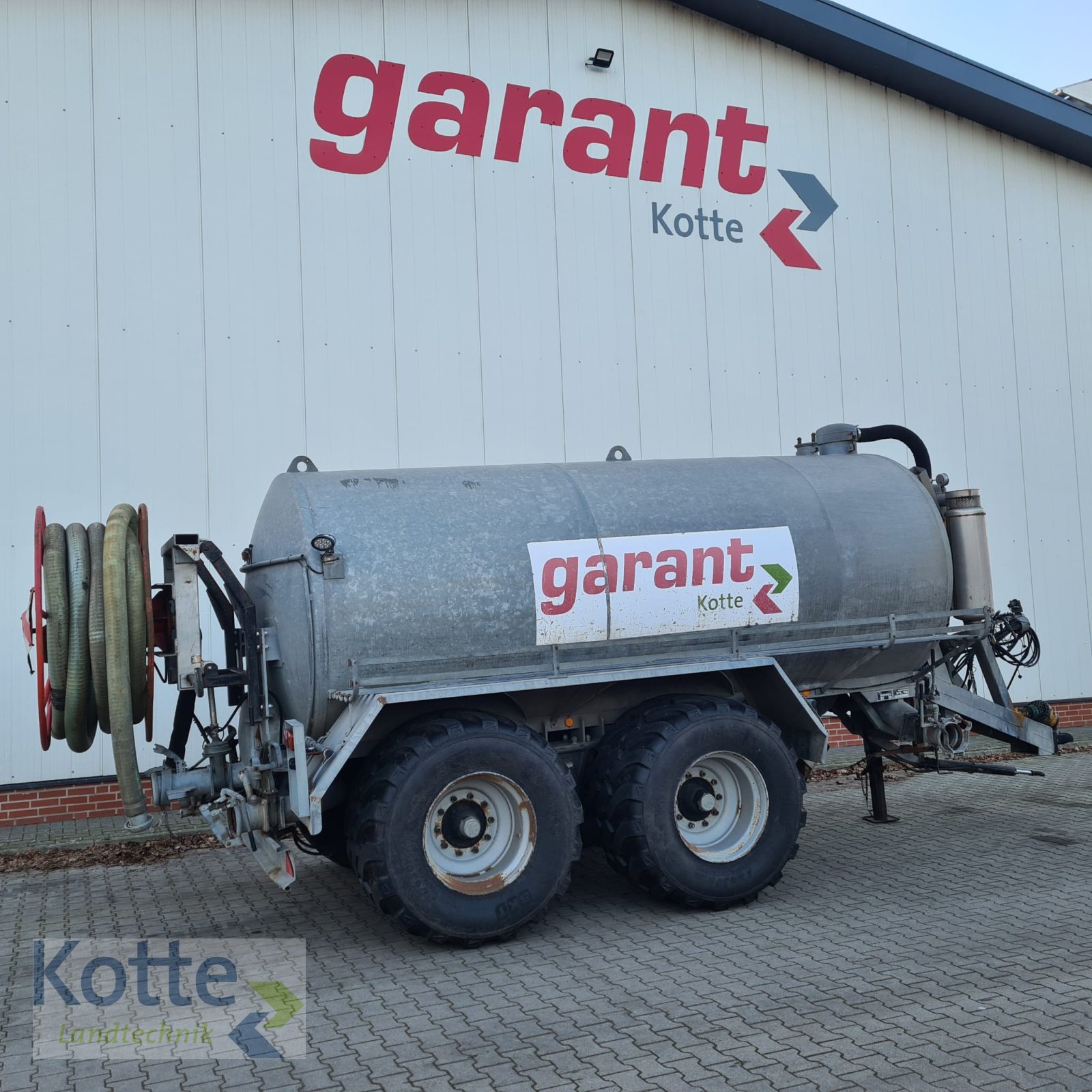Vakuumfass des Typs Garant Kotte VT 14000, Gebrauchtmaschine in Rieste (Bild 4)