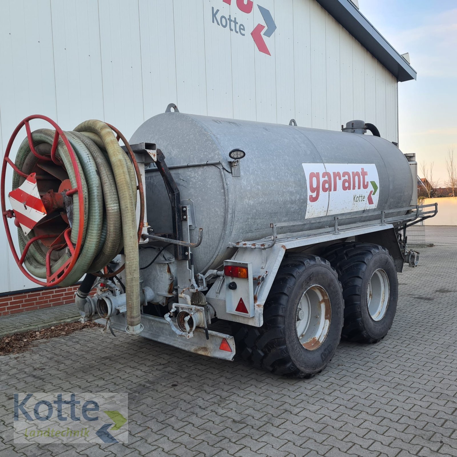 Vakuumfass des Typs Garant Kotte VT 14000, Gebrauchtmaschine in Rieste (Bild 5)