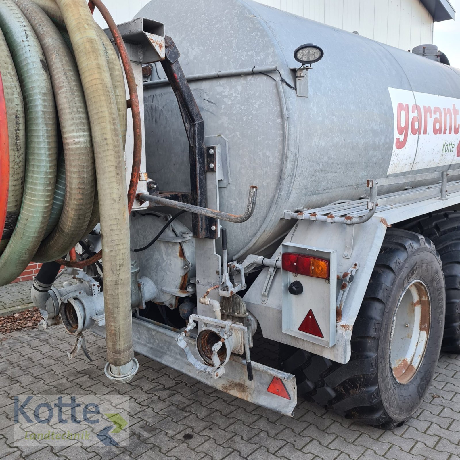 Vakuumfass des Typs Garant Kotte VT 14000, Gebrauchtmaschine in Rieste (Bild 7)