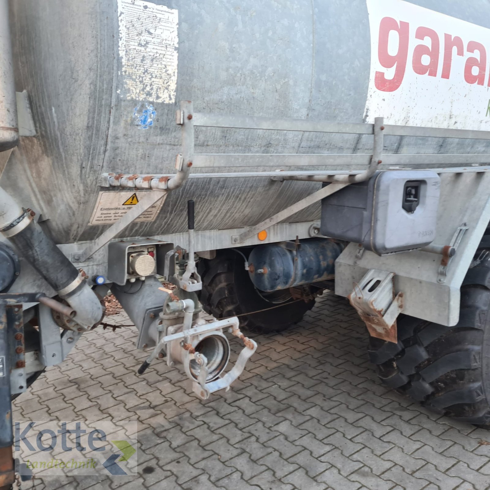 Vakuumfass des Typs Garant Kotte VT 14000, Gebrauchtmaschine in Rieste (Bild 8)