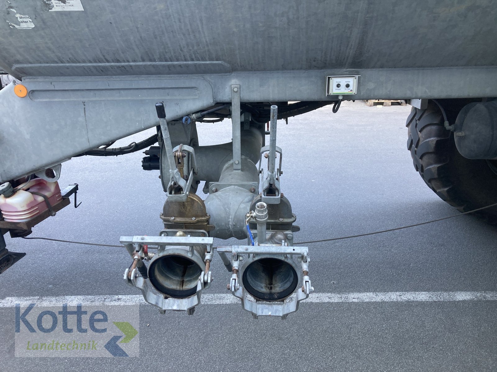 Vakuumfass des Typs Garant Kotte VT 18300, Gebrauchtmaschine in Rieste (Bild 4)