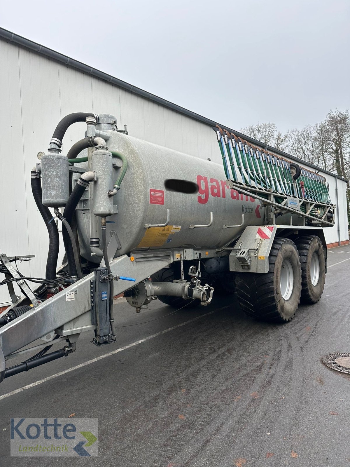 Vakuumfass des Typs Garant Kotte VT 18300, Gebrauchtmaschine in Rieste (Bild 1)