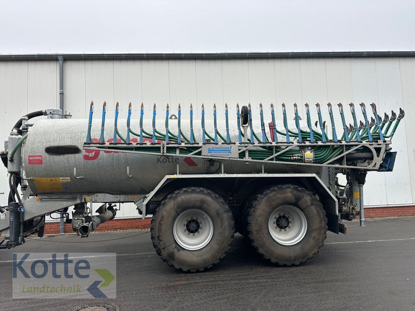 Vakuumfass des Typs Garant Kotte VT 18300, Gebrauchtmaschine in Rieste (Bild 2)