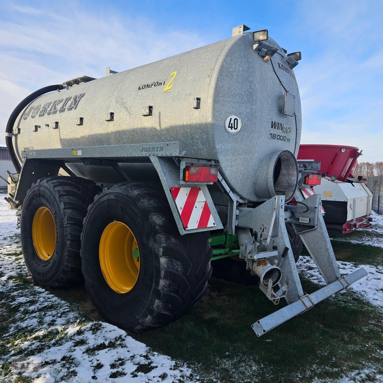 Vakuumfass типа Joskin Komfort 2          18000 TS, Gebrauchtmaschine в Delbrück-Westenholz (Фотография 3)