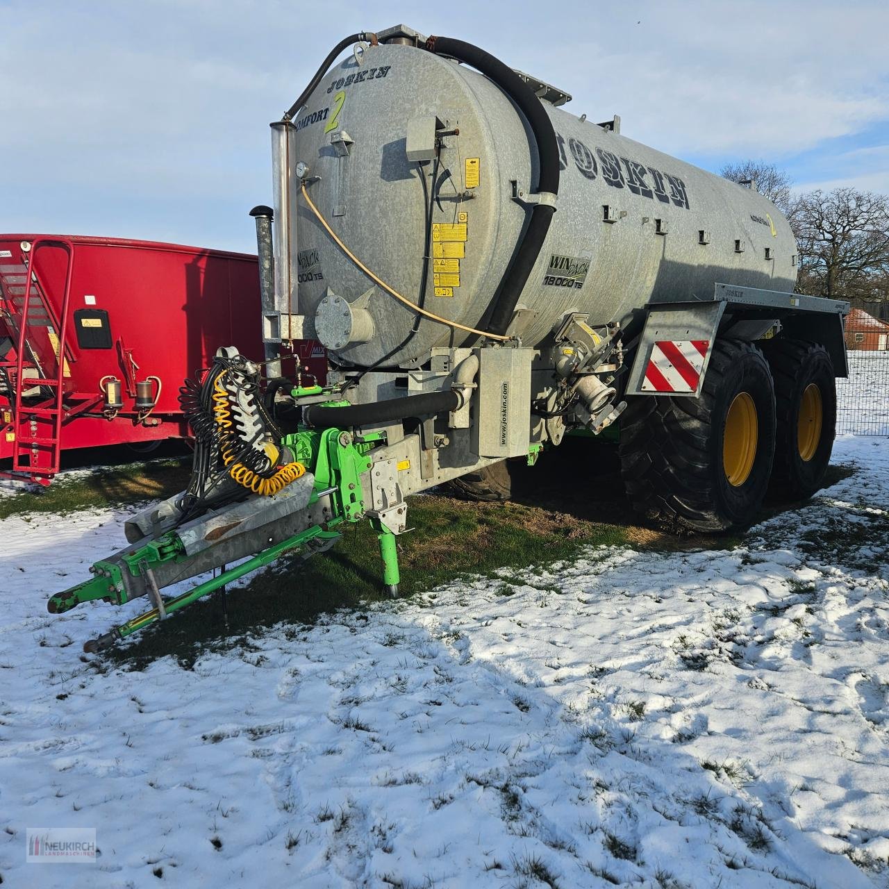 Vakuumfass типа Joskin Komfort 2          18000 TS, Gebrauchtmaschine в Delbrück-Westenholz (Фотография 1)