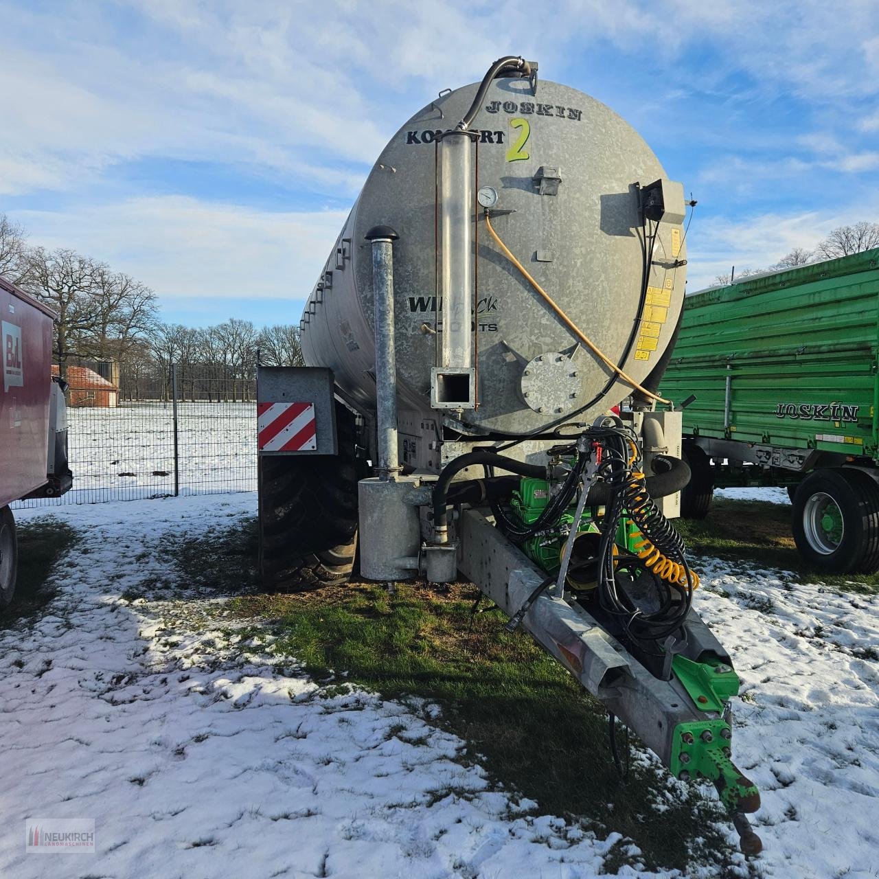 Vakuumfass типа Joskin Komfort 2          18000 TS, Gebrauchtmaschine в Delbrück-Westenholz (Фотография 2)