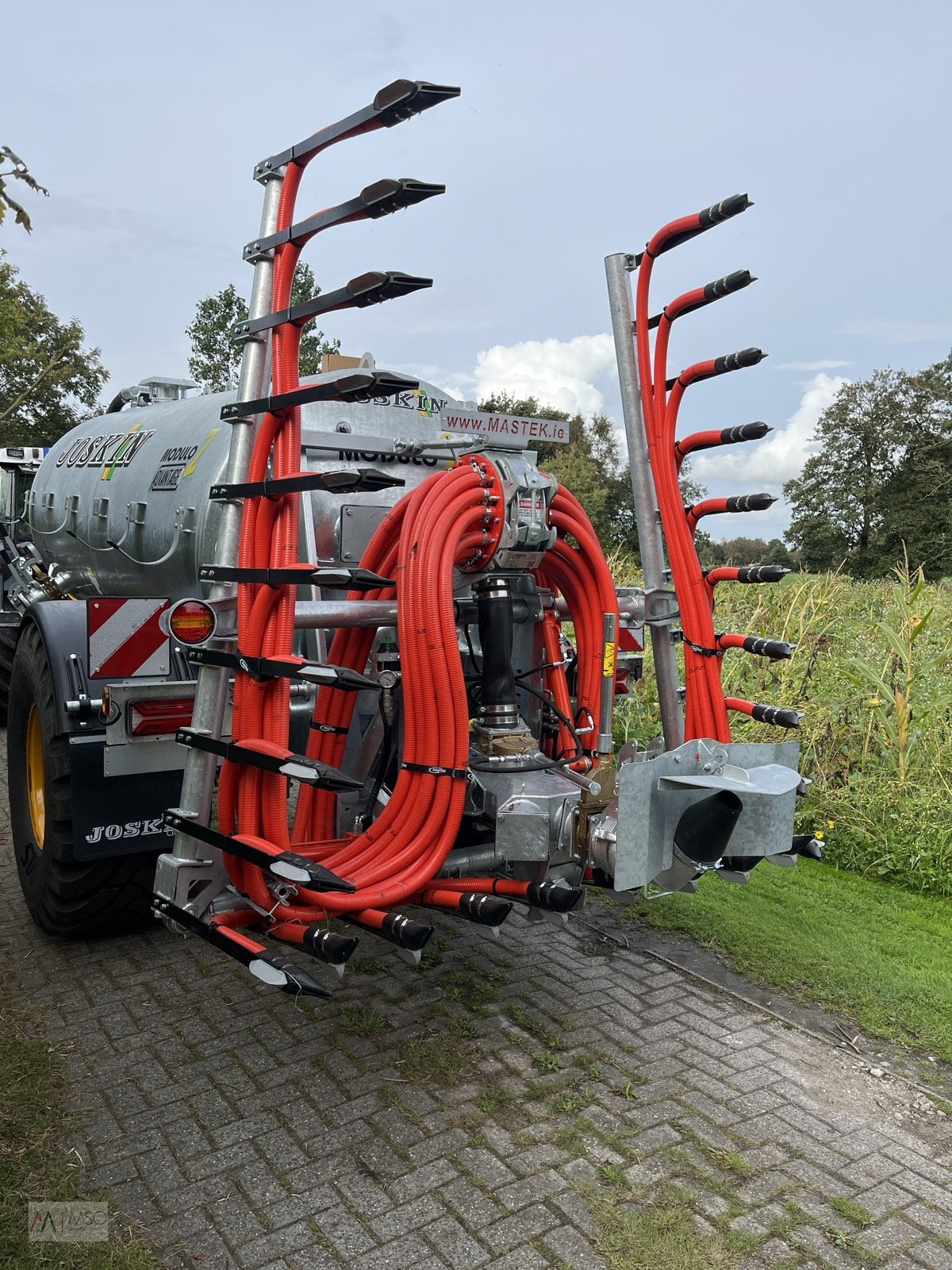 Vakuumfass tip Joskin Modulo 2 10000l mit Mastek Schleppschuh 7,5m, Neumaschine in Südbrookmerland (Poză 2)