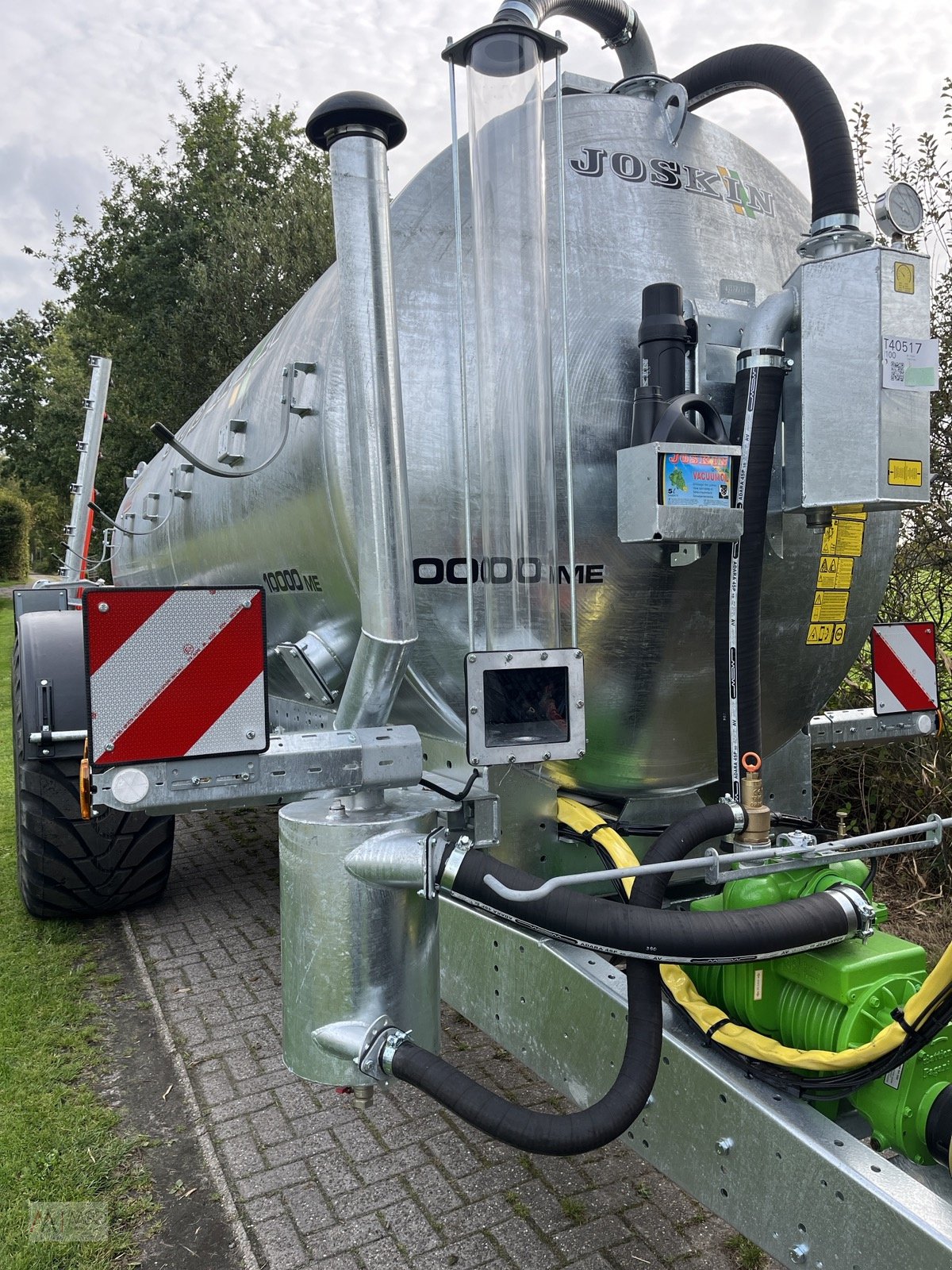 Vakuumfass des Typs Joskin Modulo 2 10000l mit Mastek Schleppschuh 7,5m, Neumaschine in Südbrookmerland (Bild 11)