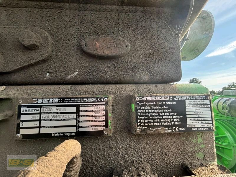 Vakuumfass typu Joskin Quadra 18000 TS, Gebrauchtmaschine v Klietz (Obrázek 13)