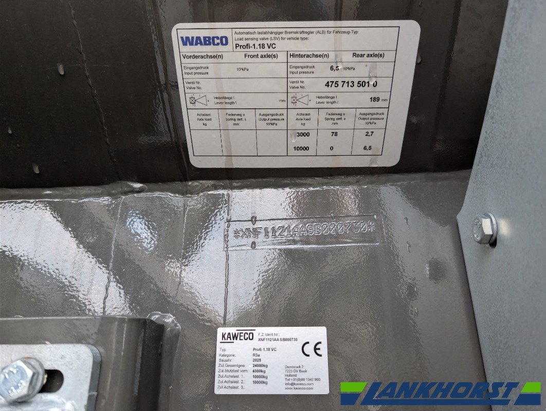 Vakuumfass typu Kaweco PROFI 1.18 VC, Neumaschine v Emsbüren (Obrázok 27)