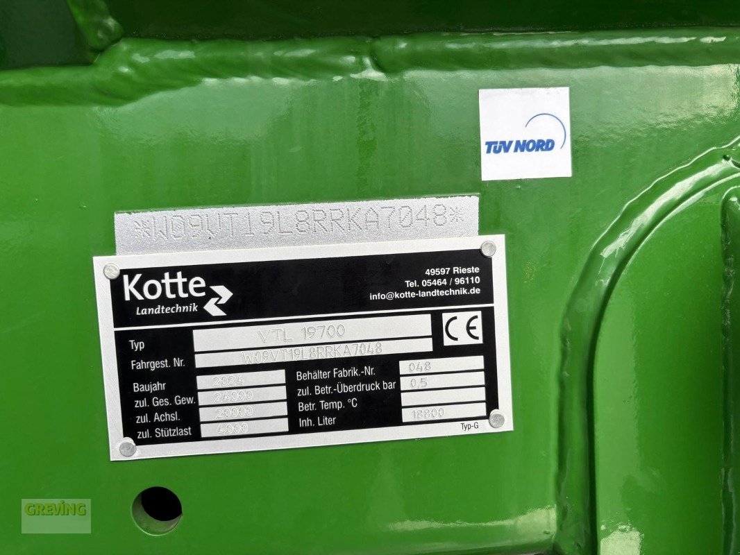 Vakuumfass a típus Kotte VT 19.700, Gebrauchtmaschine ekkor: Ahaus (Kép 16)