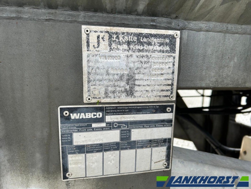 Vakuumfass des Typs Kotte VT18000, Gebrauchtmaschine in Klein Berßen (Bild 16)