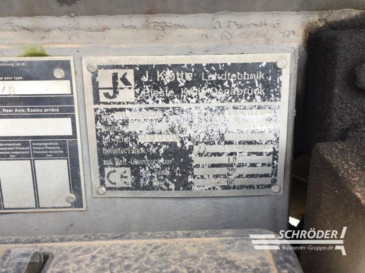 Vakuumfass des Typs Kotte VTL 18500, Gebrauchtmaschine in Wildeshausen (Bild 26)