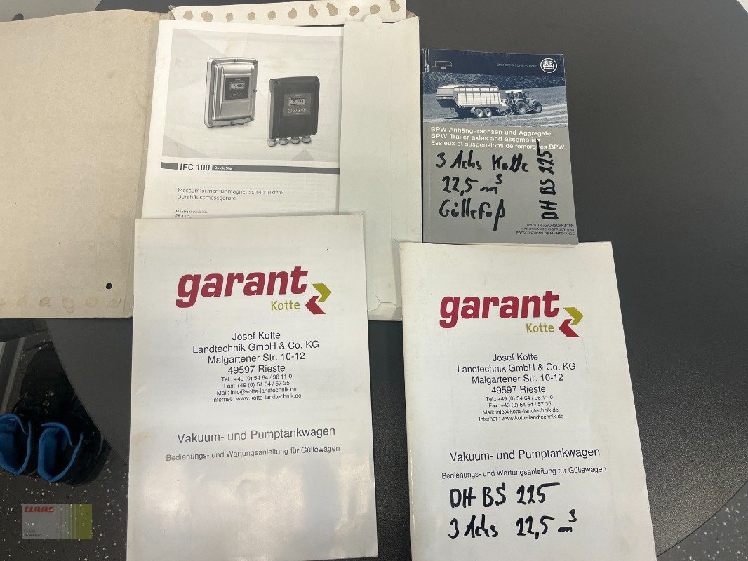 Vakuumfass van het type Kotte VTR 22, TRIDEM, 27 m, Frontansaugarm, RDA, Gebrauchtmaschine in Neerstedt (Foto 27)